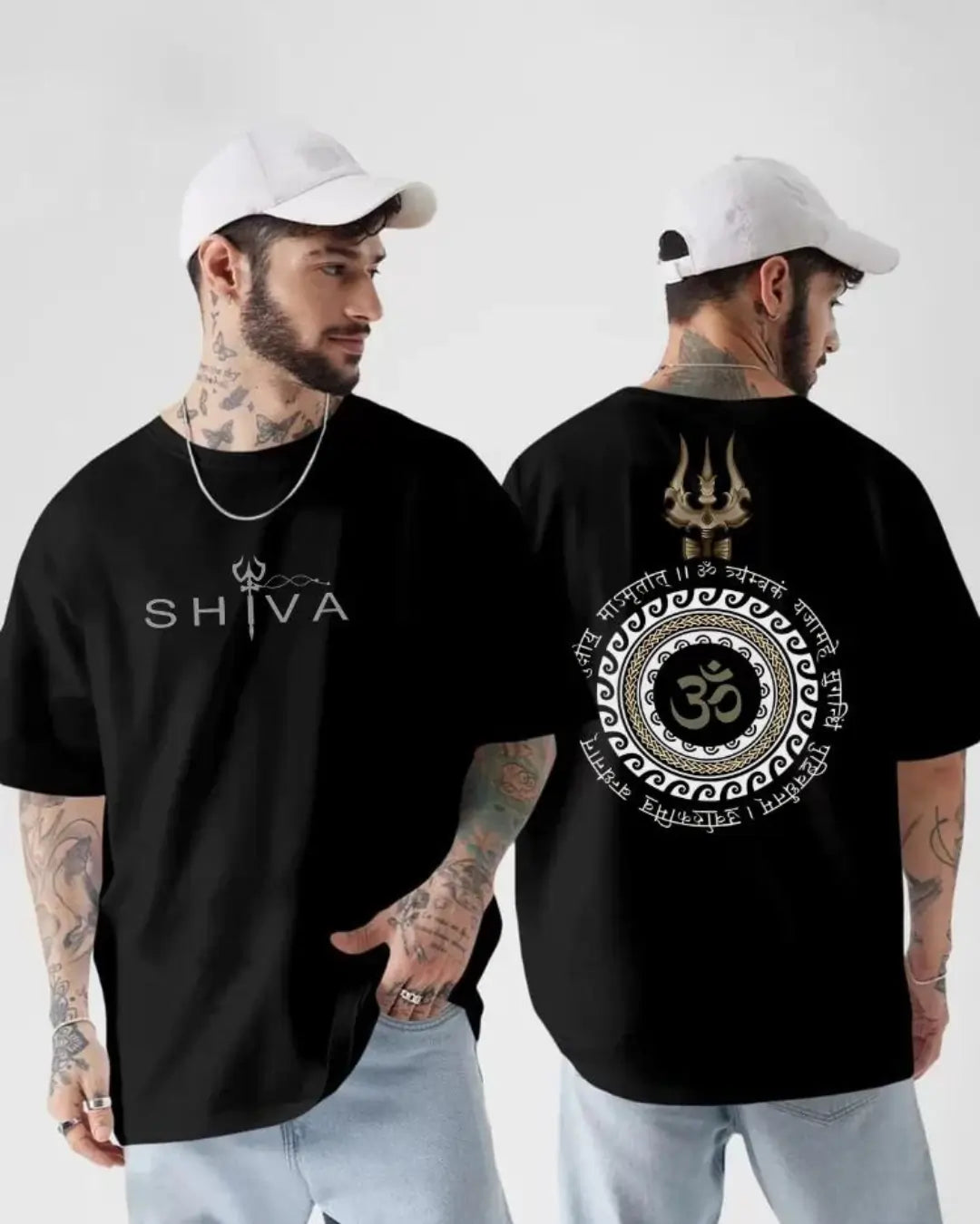 Shiva The Supreme Power Divine God Collection Oversize T-shirt By No
