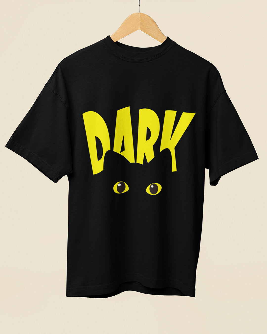 Dark Cat Eyez – Cute & Funky Design Oversized T-shirt Collection By NONSENSETEE