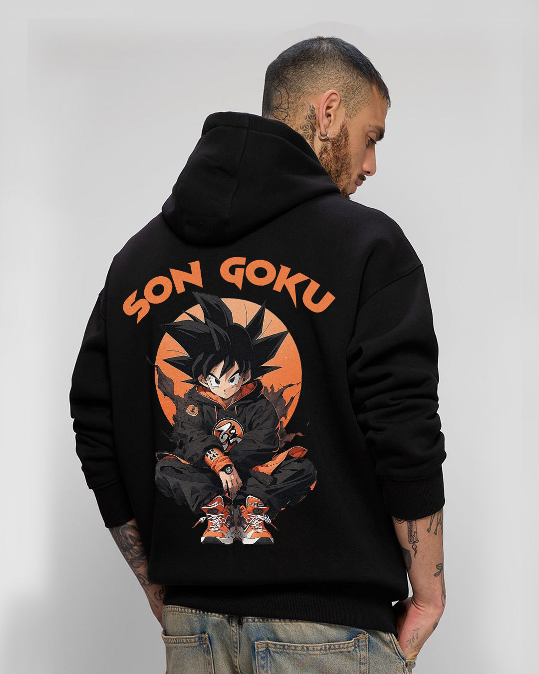 Goku Black Cool Hoodie with Nonsensetee's Printed Goku Hoodie