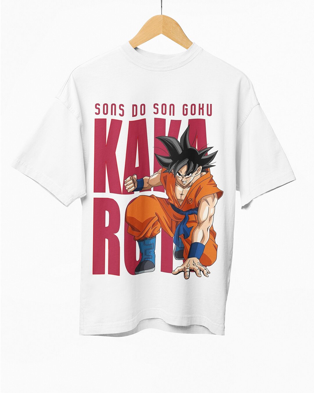 Goku – Kakarot – Anime DBZ (Dragon Ball Z) Oversized T-shirt Collection By NONSENSETEE