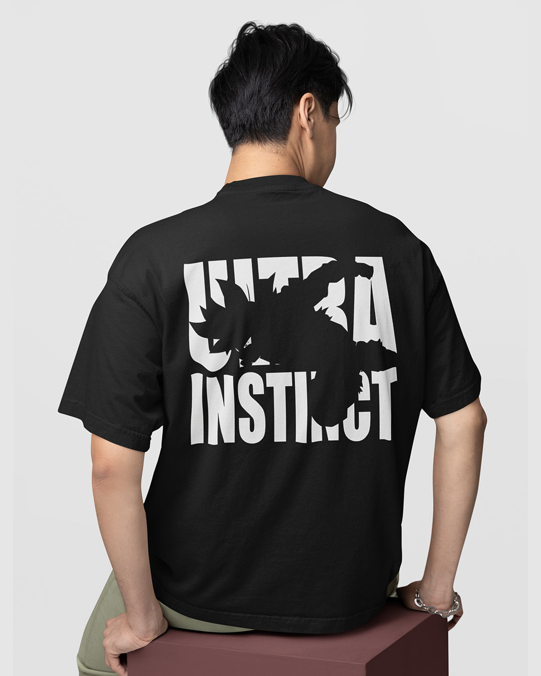 Goku Ultra Instinct – Anime DBZ (Dragon Ball Z) Oversized T-shirt