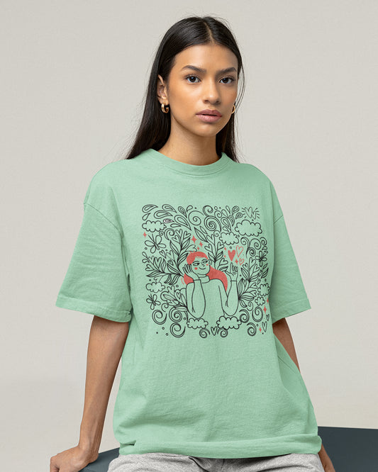 Love Doodle – Cute & Funky Design Oversized T-shirt Collection By NONSENSETEE