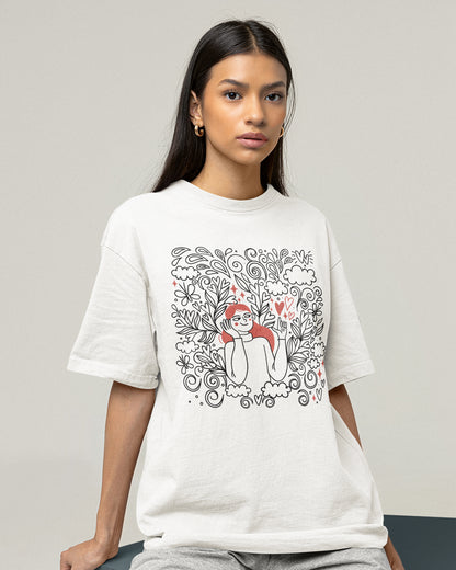 Love Doodle – Cute & Funky Design Oversized T-shirt Collection By NONSENSETEE