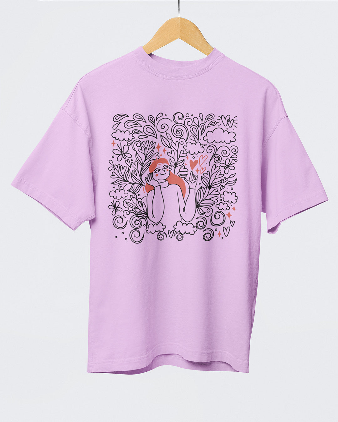 Love Doodle – Cute & Funky Design Oversized T-shirt Collection By NONSENSETEE