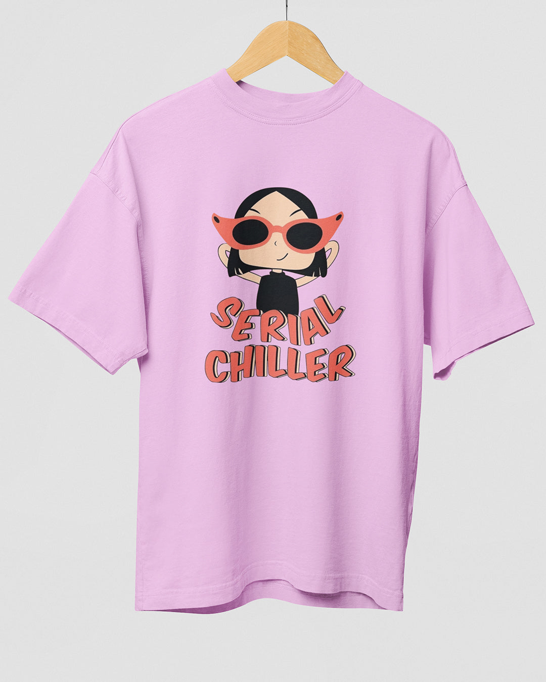 Serial Chiller – Cute & Funky Design Oversized T-shirt Collection By NONSENSETEE