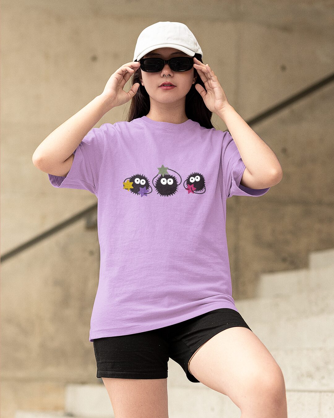 Ghibli Soots Spirited Away – Cute & Funky Design Oversized T-shirt Collection By NONSENSETEE