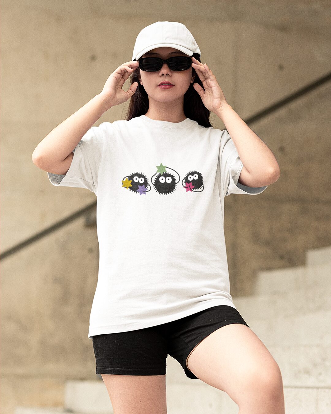 Ghibli Soots Spirited Away – Cute & Funky Design Oversized T-shirt Collection By NONSENSETEE