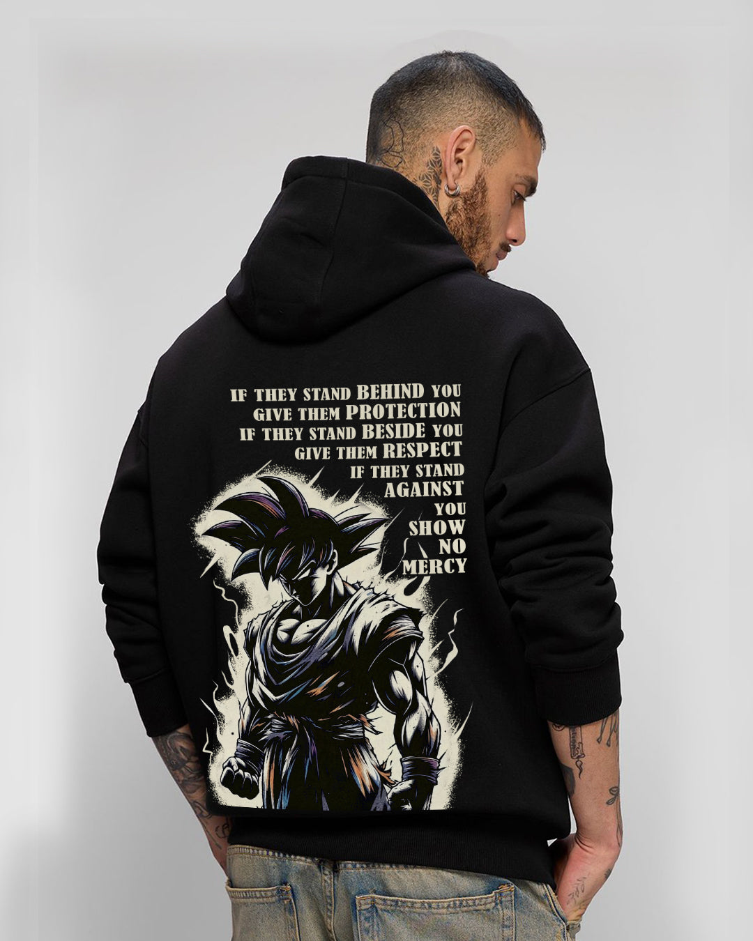 Goku Revenge Anime Hoodie with Nonsensetee’s Printed Goku Hoodie Collection