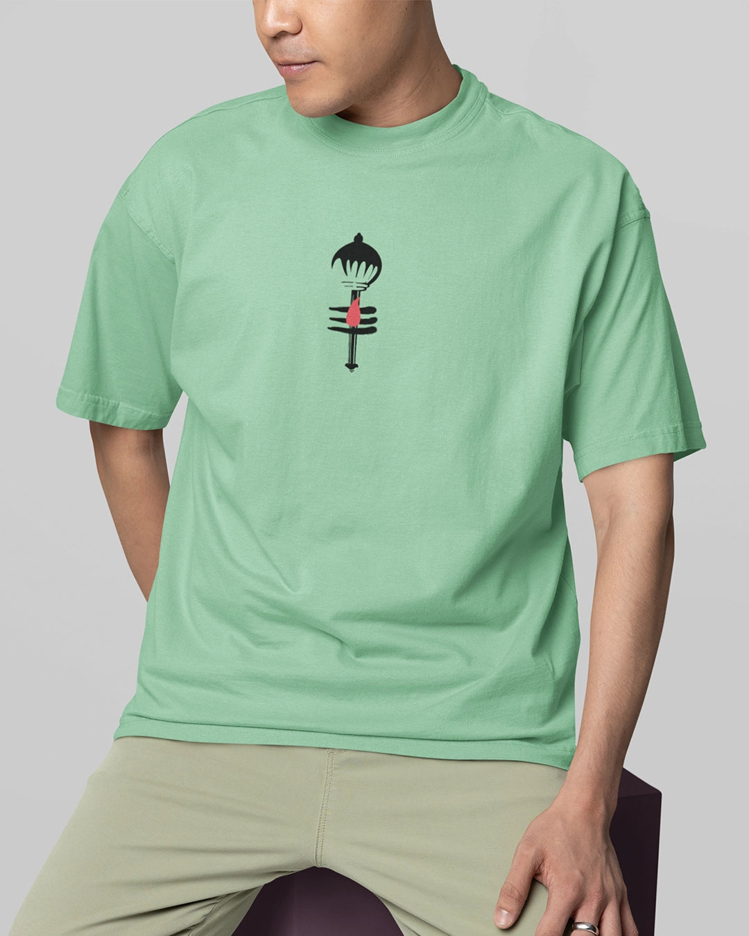 Hanuman Ji Mantra – Divine God Oversized T-shirt Collection By NONSENSETEE