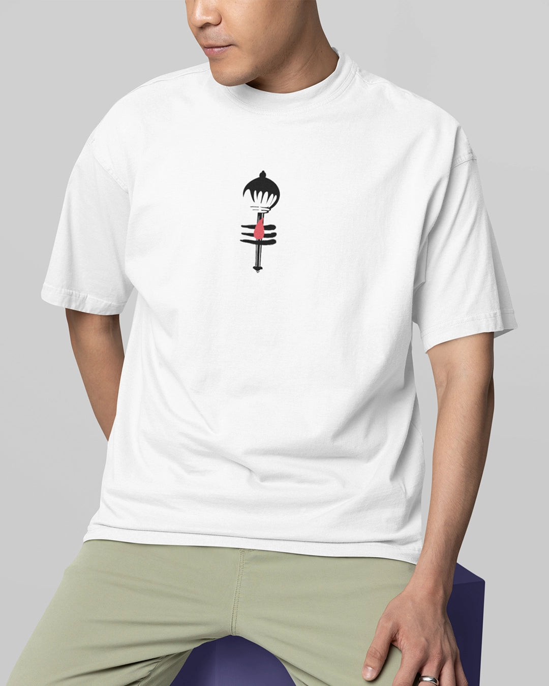 Hanuman Ji Mantra – Divine God Oversized T-shirt Collection By NONSENSETEE