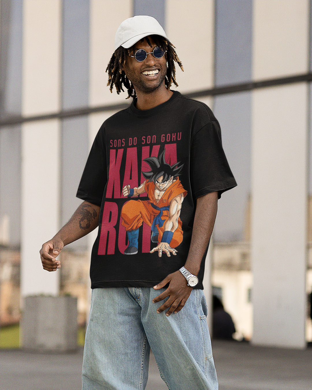 Goku – Kakarot  – Anime DBZ (Dragon Ball Z) Oversized T-shirt Collection By NONSENSETEE