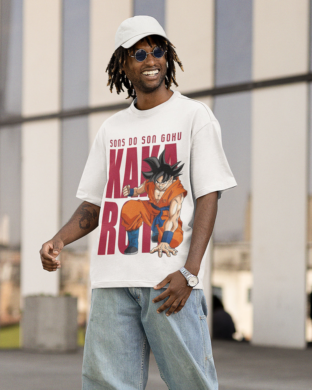 Goku – Kakarot  – Anime DBZ (Dragon Ball Z) Oversized T-shirt Collection By NONSENSETEE