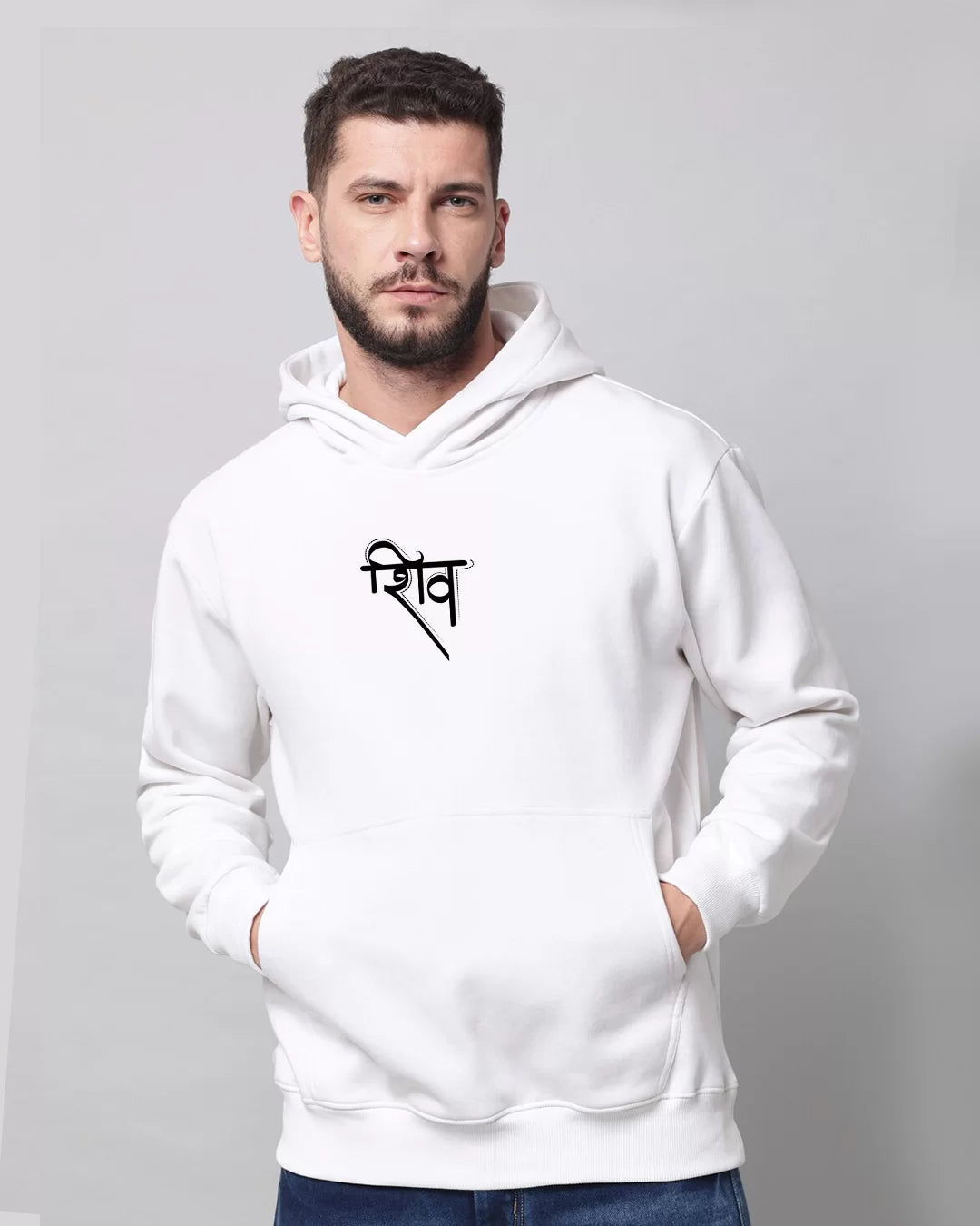 Shivaji’s Trident Hoodie – Divine God Collection Hoodie By NONSENSETEE