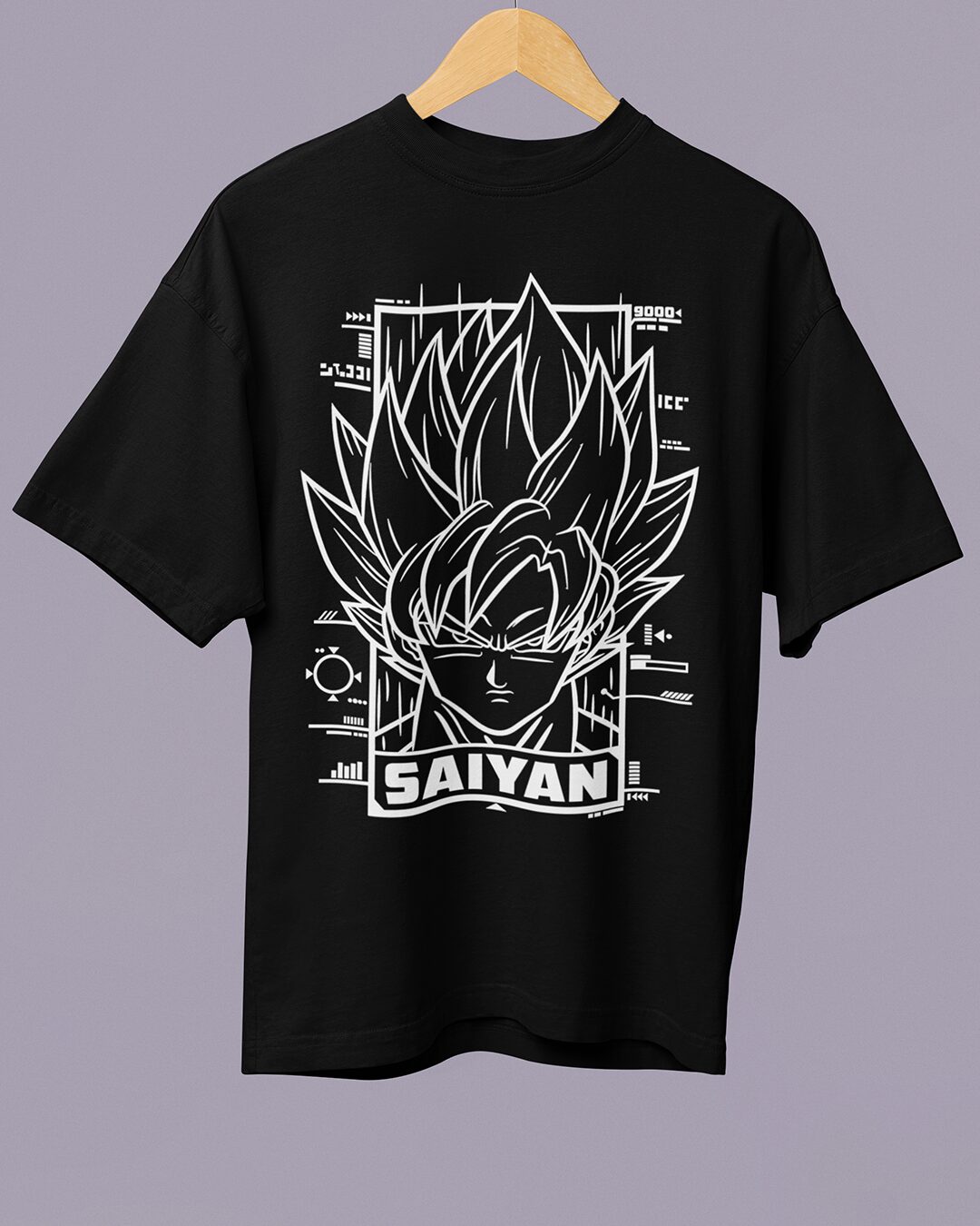 Goku Super Sayian – Anime DBZ (Dragon Ball Z) Oversized T-shirt Collection By NONSENSETEE