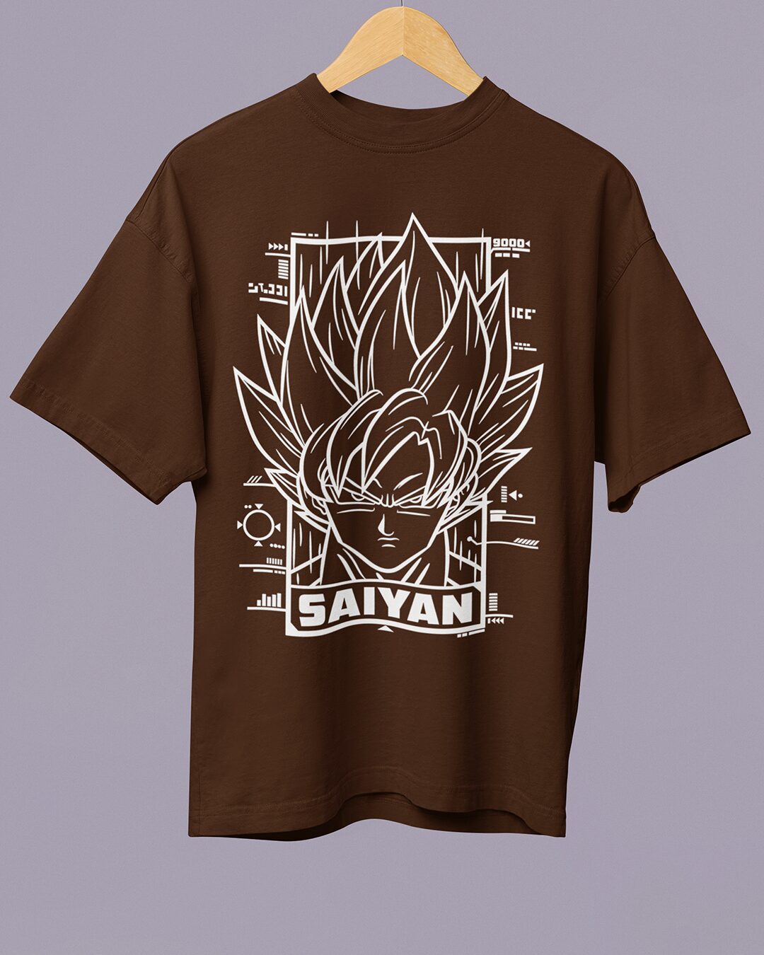 Goku Super Sayian – Anime DBZ (Dragon Ball Z) Oversized T-shirt Collection By NONSENSETEE