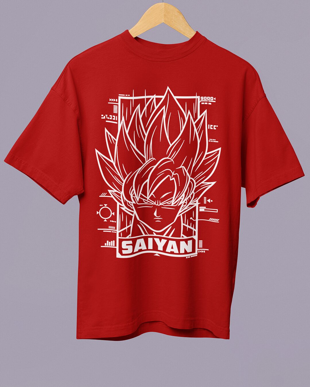 Goku Super Sayian – Anime DBZ (Dragon Ball Z) Oversized T-shirt Collection By NONSENSETEE